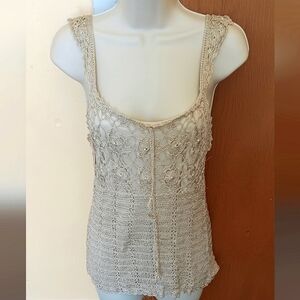 *SALE NWOT Sheer Tank Top